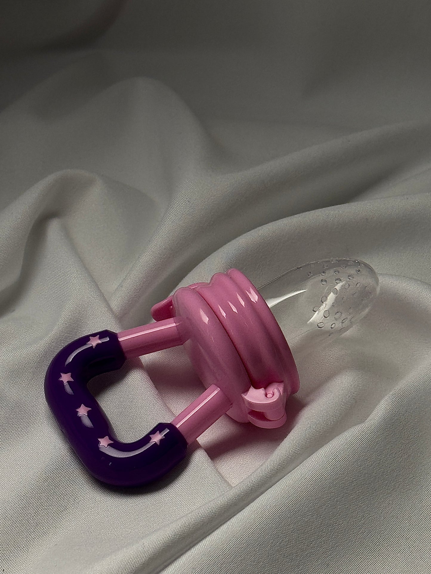 Бебешки сет: 3 биберона за плодове + 6 поставки + лъжичка-дозатор