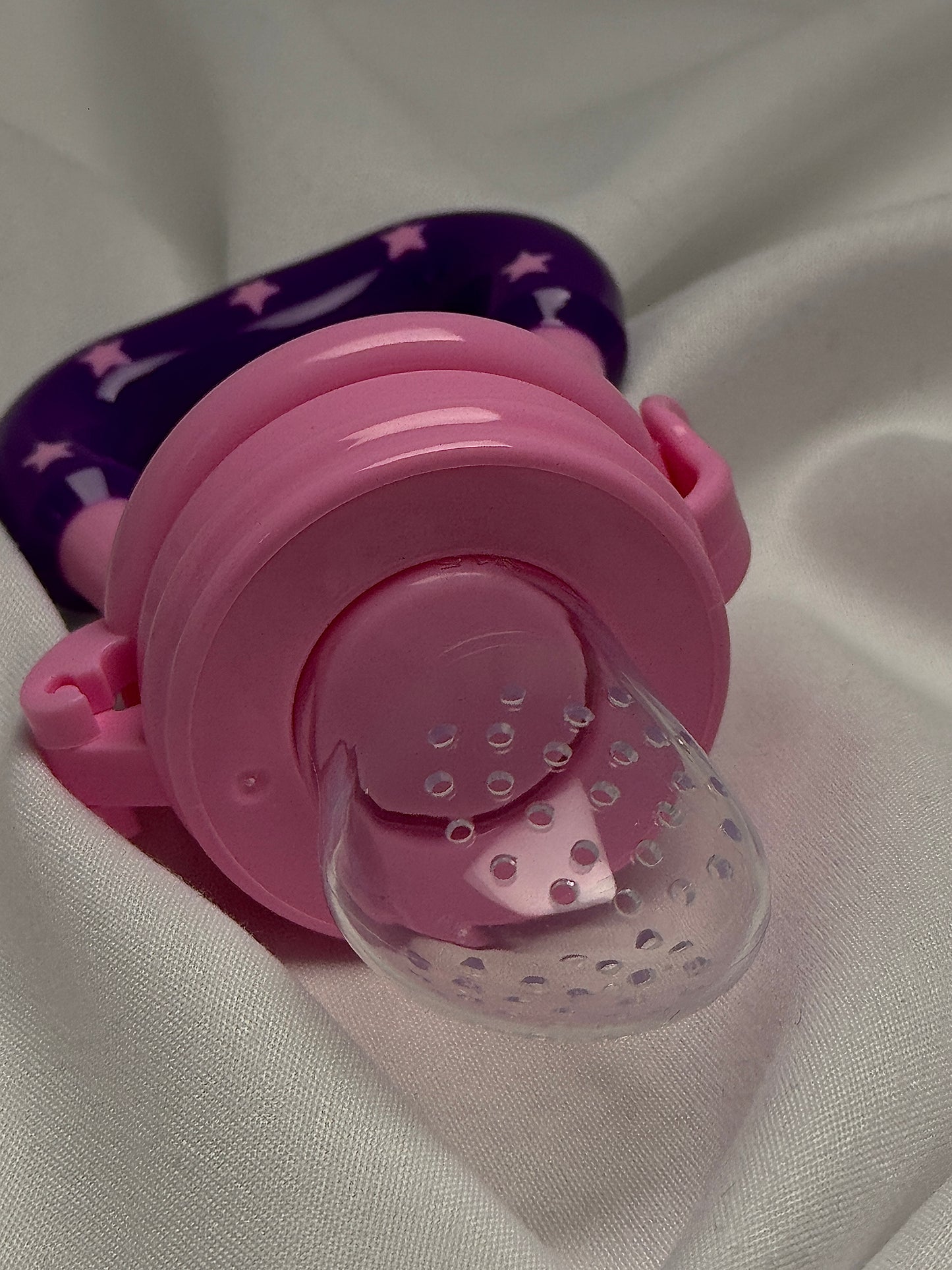 Бебешки сет: 3 биберона за плодове + 6 поставки + лъжичка-дозатор